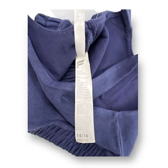 Fabletics Mini Nala Fleece Sports Light Support Lined Bra Size Extra Large 14/16 - Picture 6 of 8